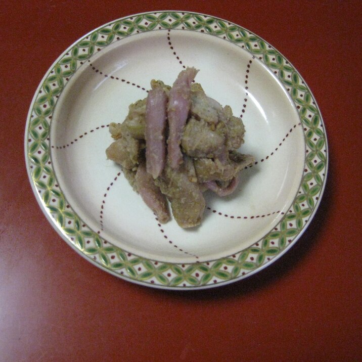 芋茎(ずいき)の胡麻酢和え